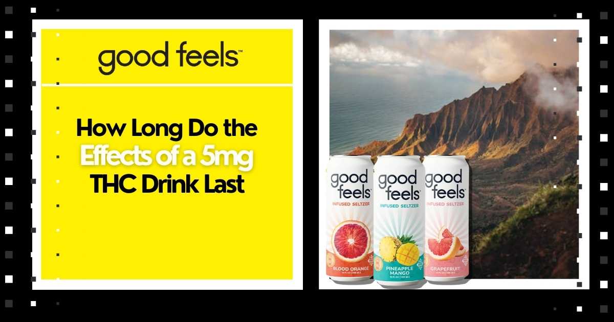How Long Do the Effects of a 5mg THC Drink Last - Good Feels