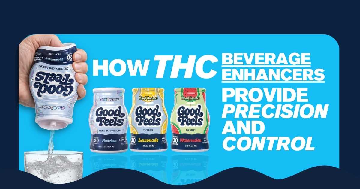How THC Beverage Enhancers Provide Precision and Control - Good Feels