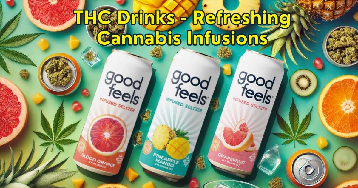 THC Drinks - Refreshing Cannabis Infusions - Good Feels