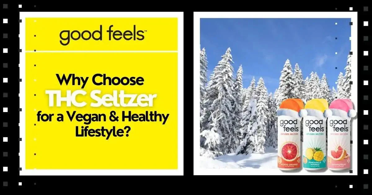 Why Choose THC Seltzer for a Vegan and Healthy Lifestyle? - Good Feels