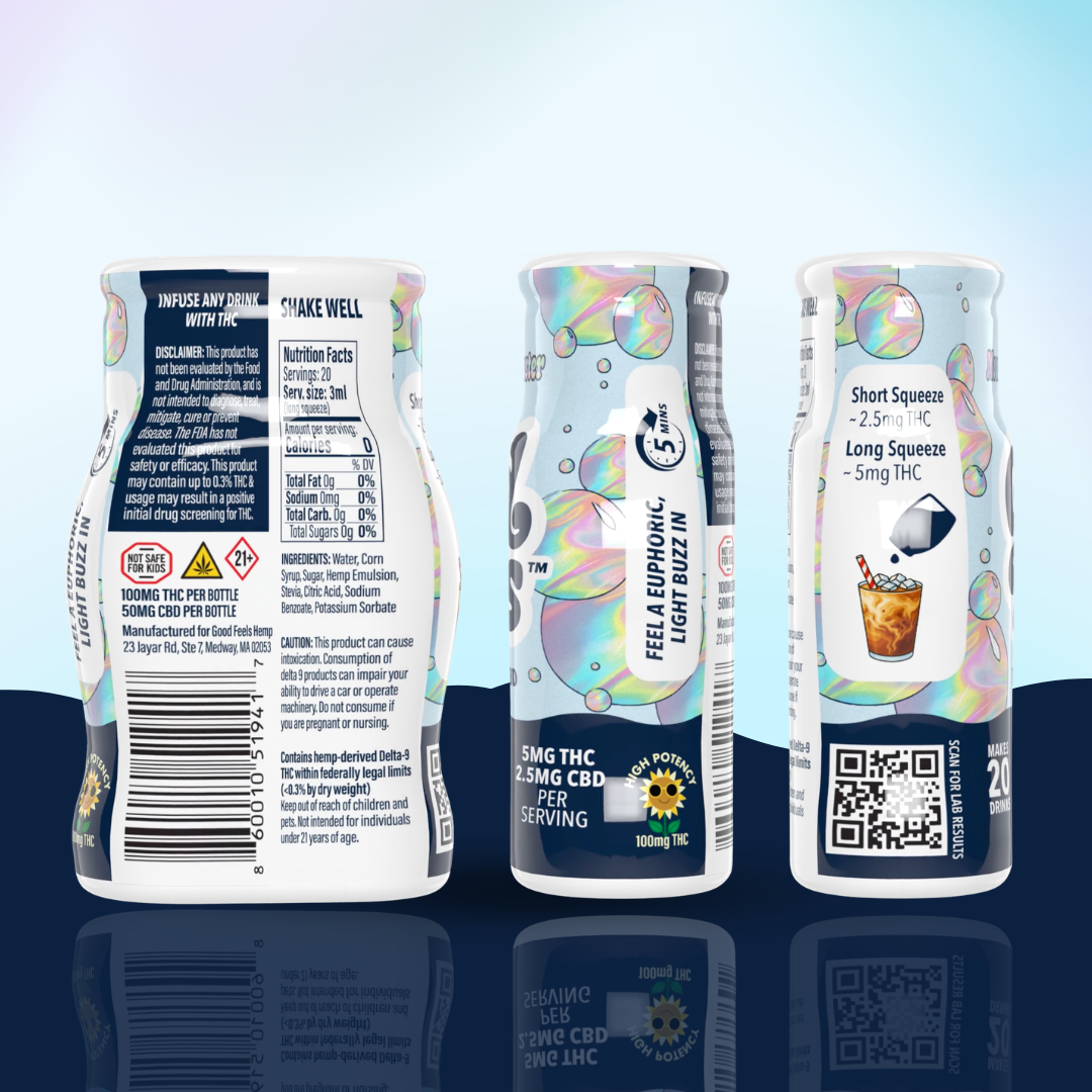 360 view of Good Feels Flavorless Beverage Enhancer