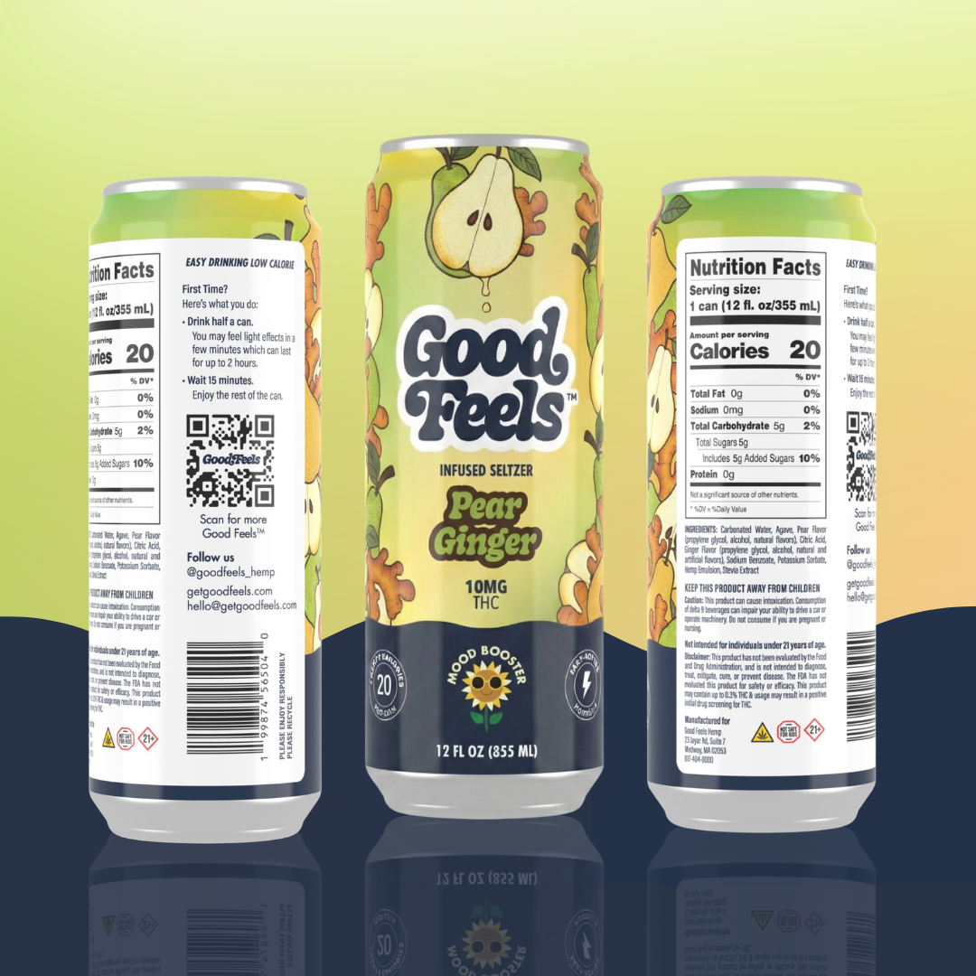 Pear Ginger THC Drink