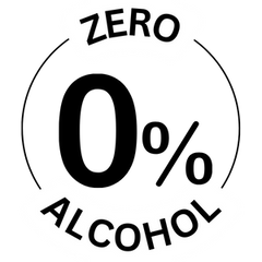 Zero 0% Alcohol Logo- Good Feels