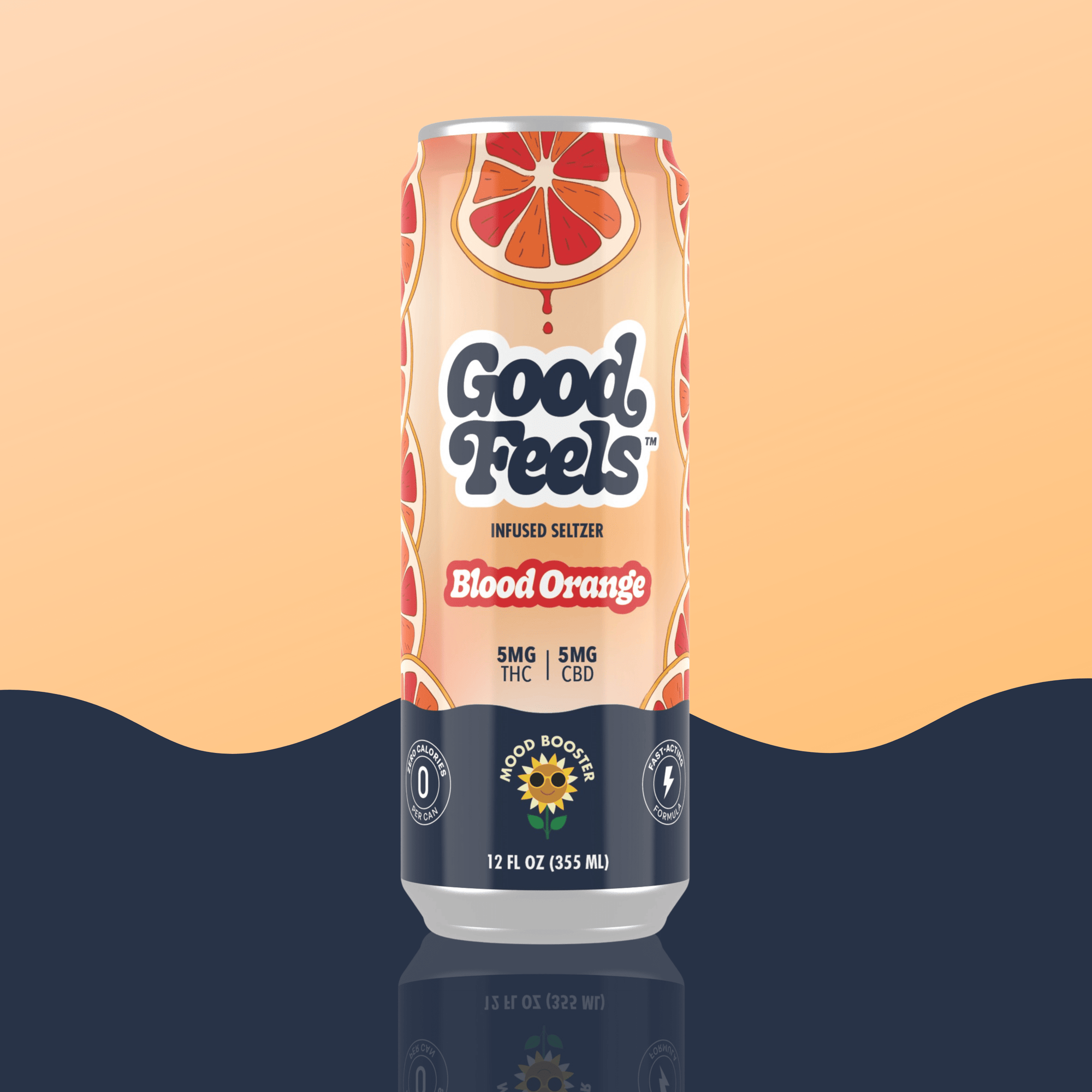 Blood Orange THC Drink - Good Feels