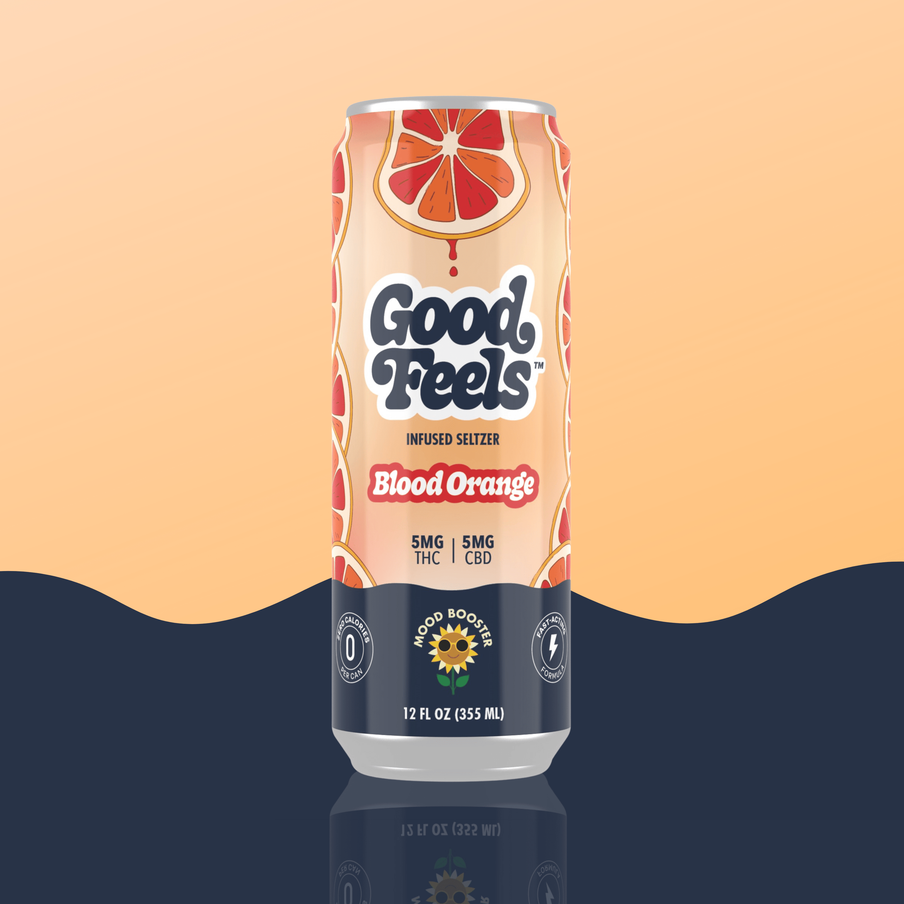 Blood Orange THC Drink - Good Feels