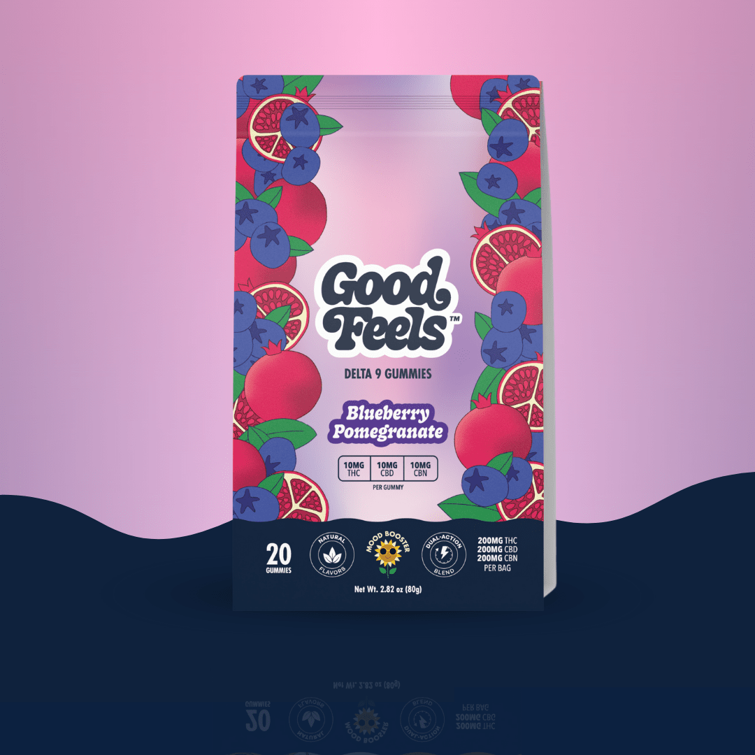 Blueberry Pomegranate Gummies - Good Feels