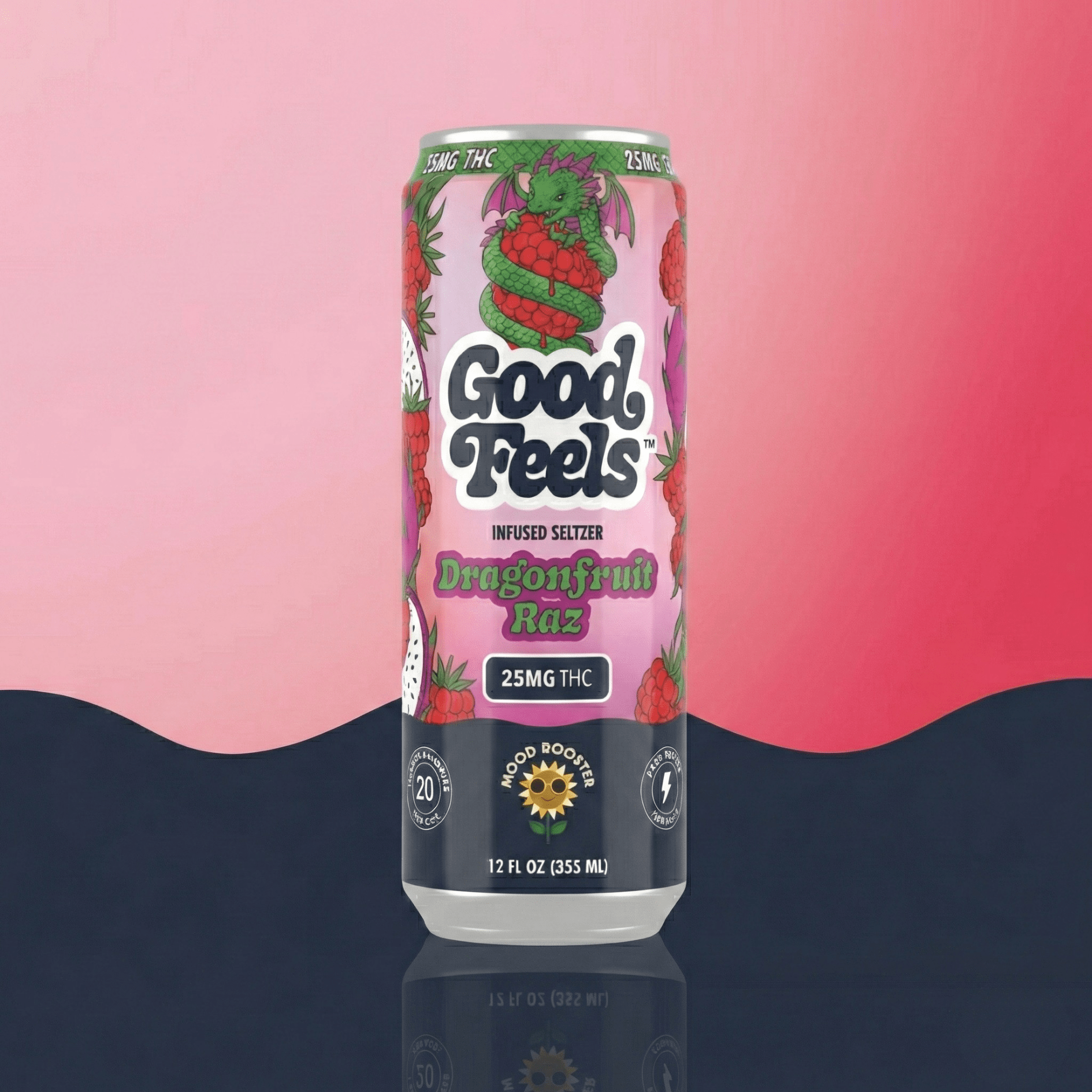 Dragonfruit Raz THC Drink - Good Feels