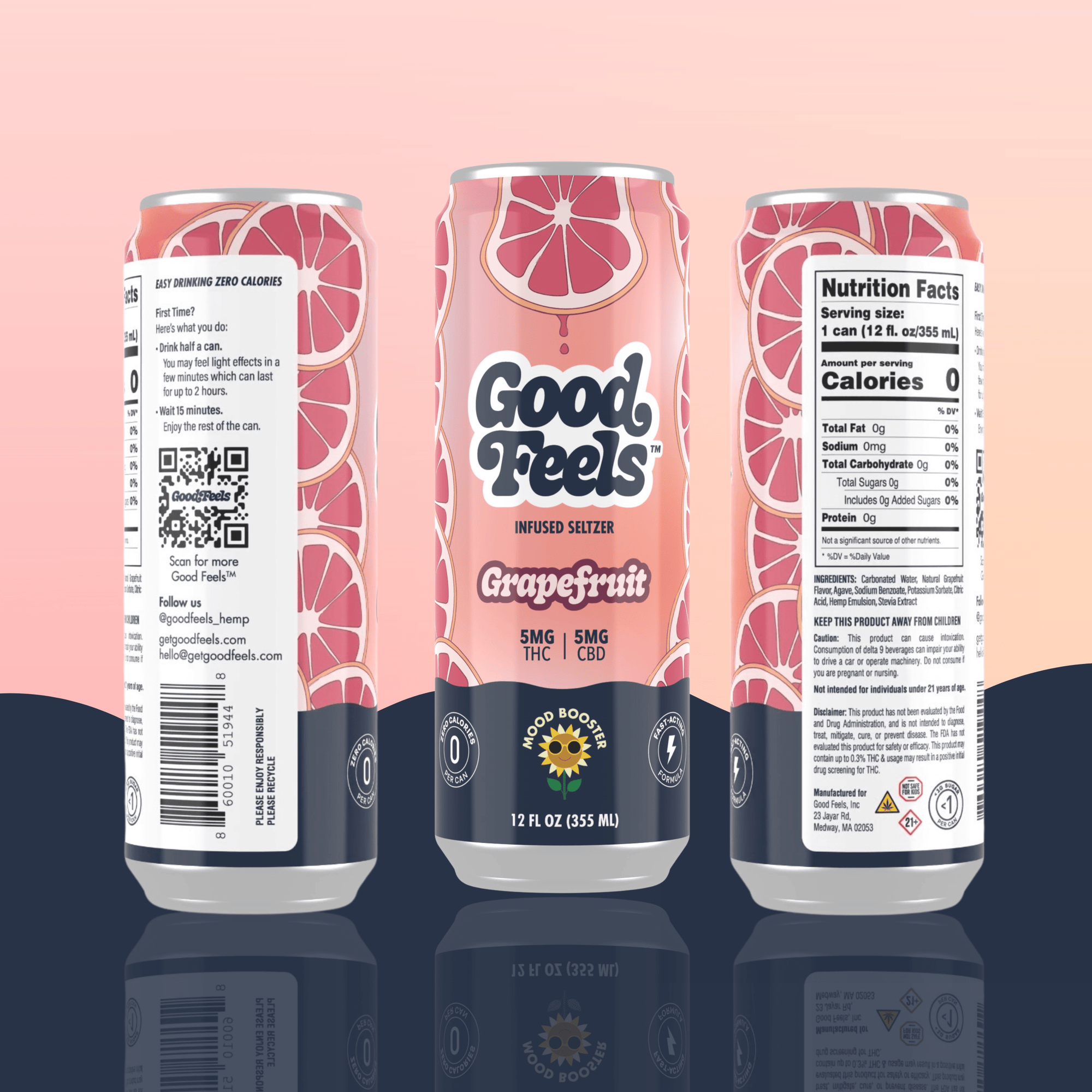 Grapefruit THC Drink - Good Feels