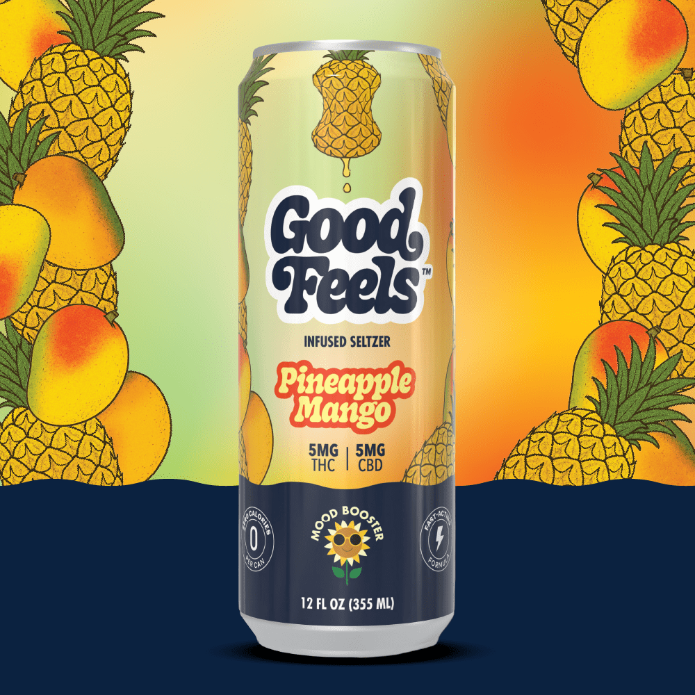 Pineapple Mango THC Drink - Good Feels