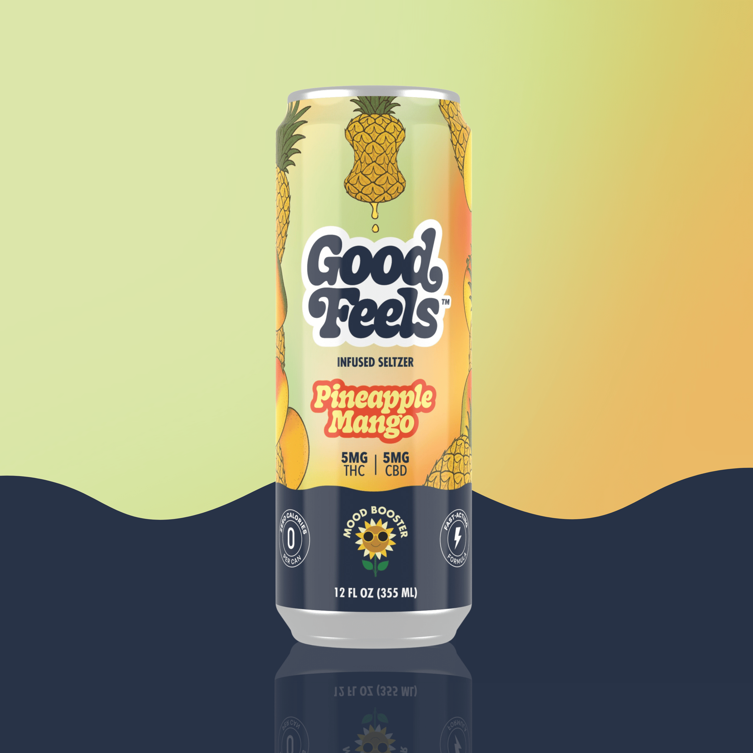 Pineapple Mango THC Drink - Good Feels