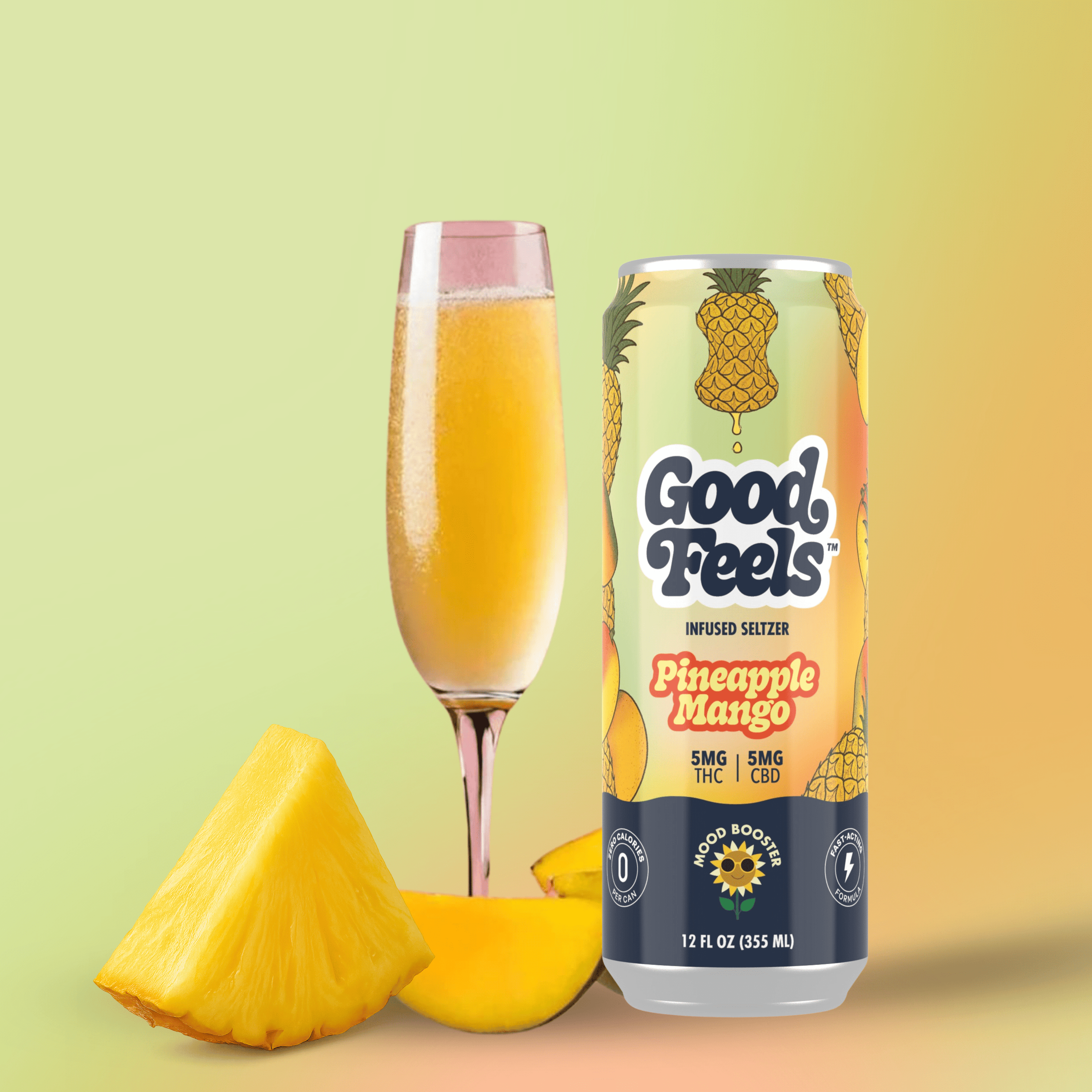 Pineapple Mango THC Drink - Good Feels