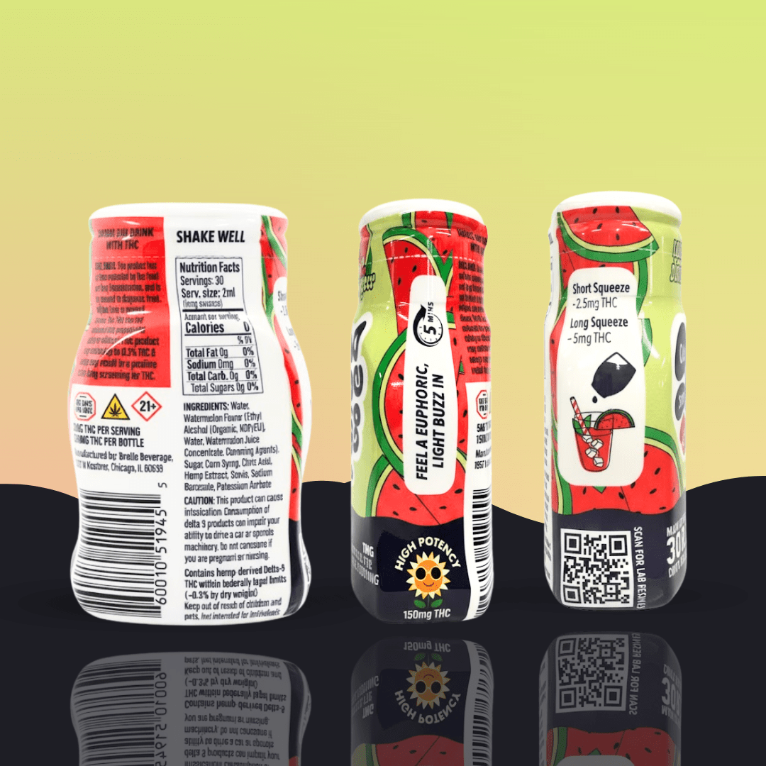 Watermelon THC Beverage Enhancer - Good Feels