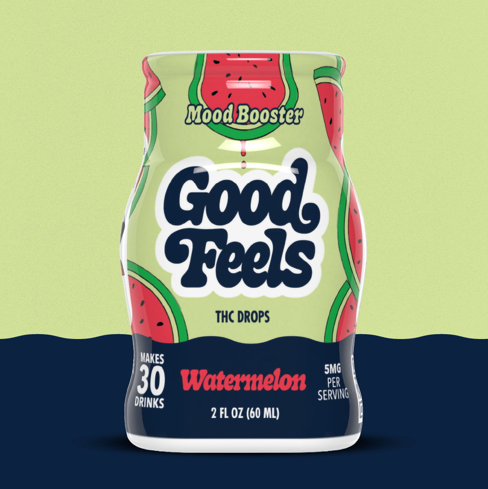Watermelon THC Beverage Enhancer - Good Feels